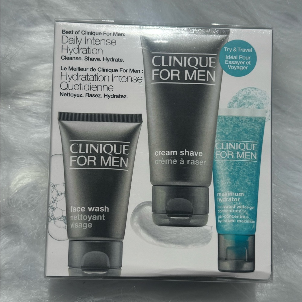 Brand New Clinique For Men Shaving Essentials